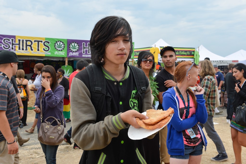 Some people come to Hempfest to protest. Others to party. Some just