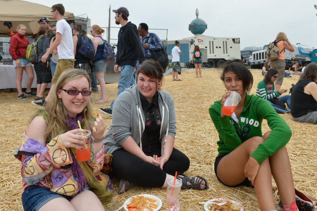 Some people come to Hempfest to protest. Others to party. Some just