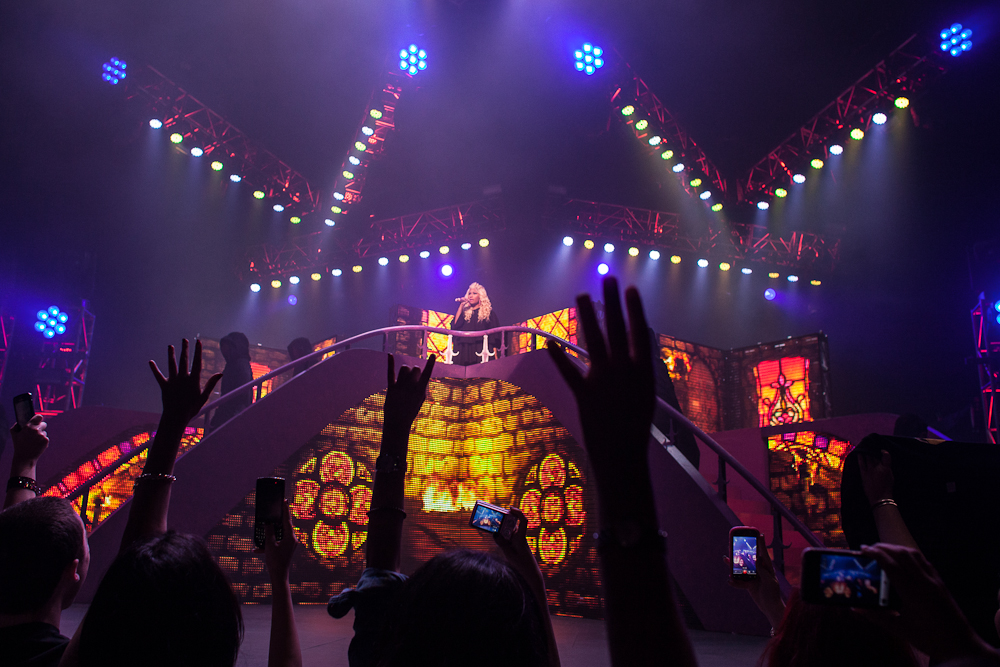 Everyone's favorite Trinidadian-American Nicki Minaj hit the Paramount Theatre Saturday. Pink wigs