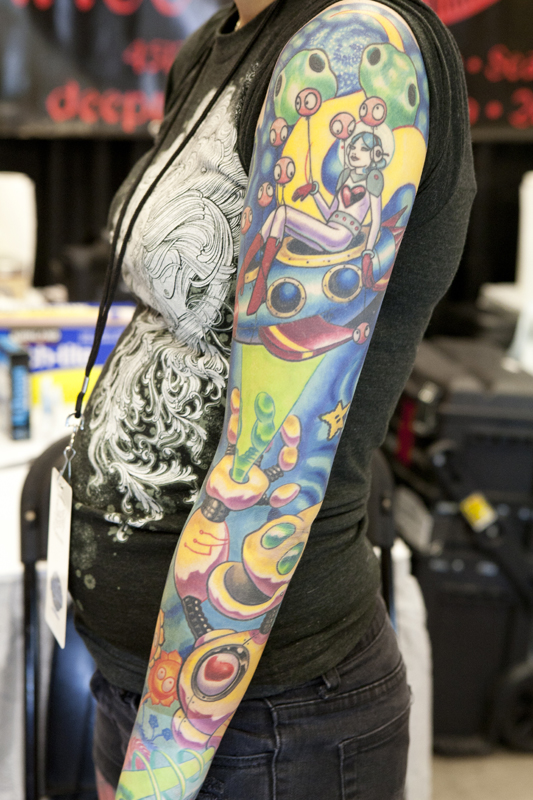 The Seattle Tattoo Expo returned to the Seattle Center this weekend for