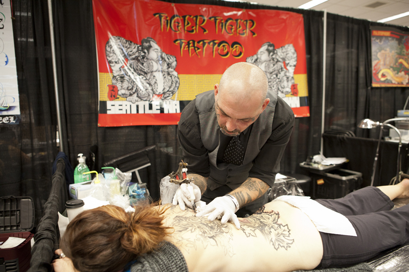 The Seattle Tattoo Expo returned to the Seattle Center this weekend for