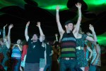 The audience dancing along to ___ on Friday night of Pickathon.