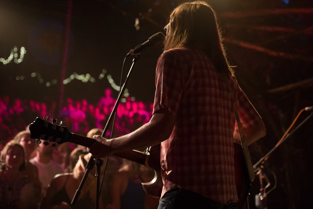 The Wood Brothers at the Woods stage.