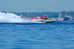 Hydroplanes are capable of reaching blistering speeds of around 200 MPH.