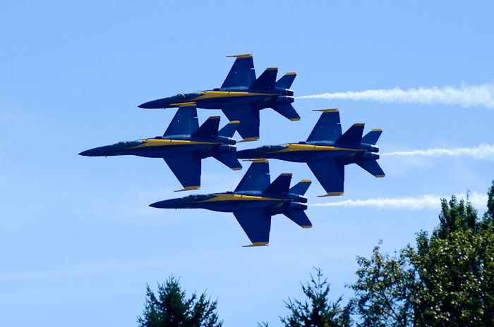 The diamond formation, tight and low.