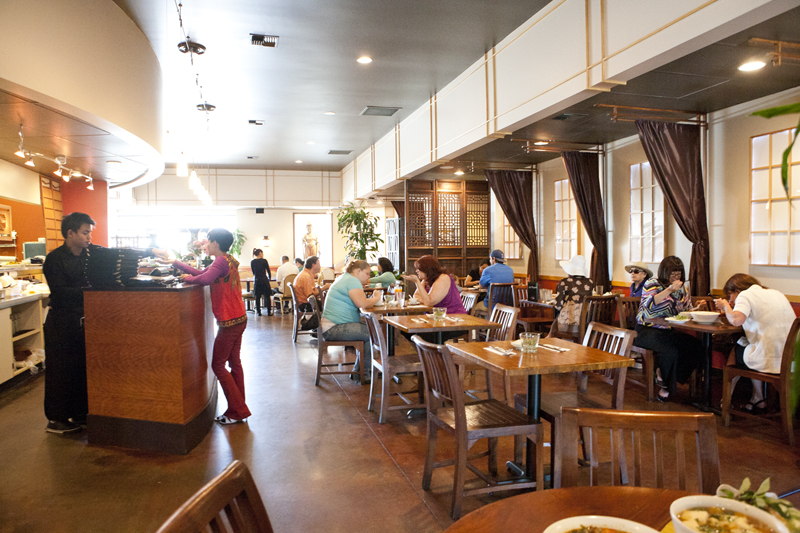 For earth-loving eaters who can reach Renton without leaving a giant carbon footprint, it surely makes sense to swap one meaty weeknight dinner for Blossom's extraordinary bun bo hue.