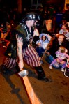 The Seafair Pirates sailed through downtown Seattle along 4th Avenue surprisin', delightin',