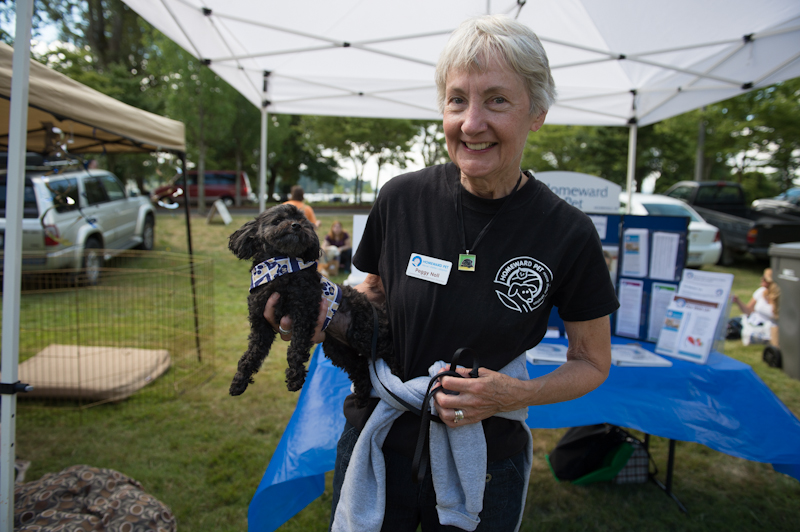 Dogs of all shapes and sizes turned out to the Go Dog