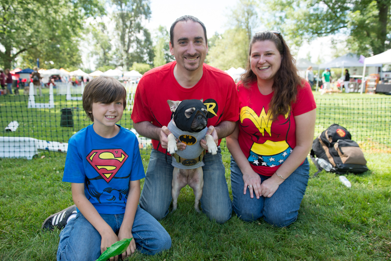 Dogs of all shapes and sizes turned out to the Go Dog