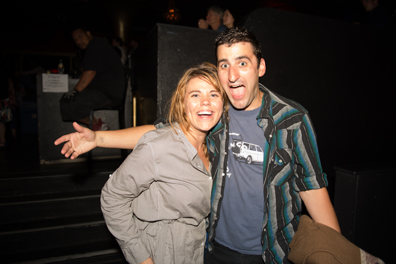 Concert-goers