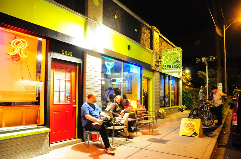 At night, the cafe filled with music, friends, and maybe a little dancing.