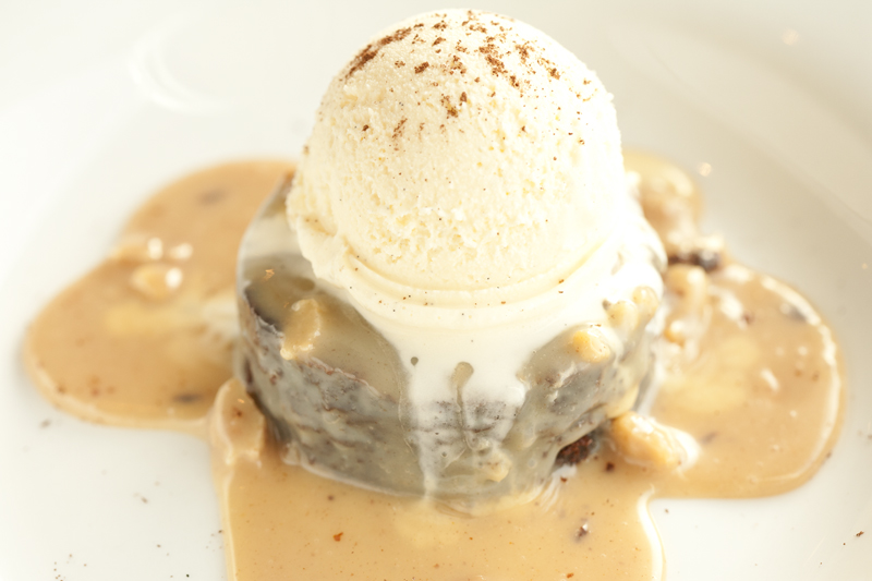 For dessert, there's a spectacular brownie made with Mexican chocolate, posed in a pool of almond dulce de leche and topped with vanilla bean ice cream. The sophisticated brownie was a special when I tried it a month ago, but it's still lingering on the menu. Rodriguez says customers would kill her if she rescinded it.