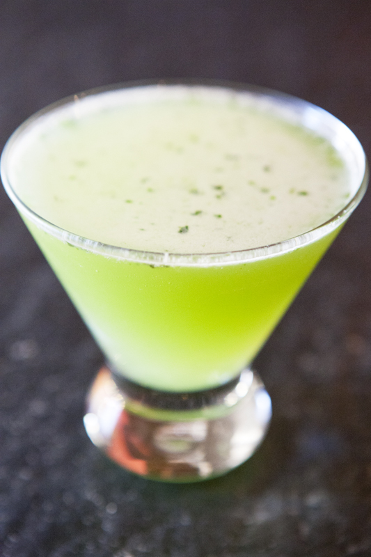 Made with cilantro and house made margarita mix.