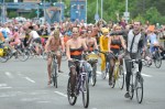 Buck-naked bikers, painted exhibitionists, and nude superheroes abounded at Fremont's annual Solstice