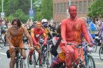 Buck-naked bikers, painted exhibitionists, and nude superheroes abounded at Fremont's annual Solstice
