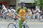 Buck-naked bikers, painted exhibitionists, and nude superheroes abounded at Fremont's annual Solstice