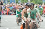 Buck-naked bikers, painted exhibitionists, and nude superheroes abounded at Fremont's annual Solstice