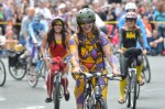 Buck-naked bikers, painted exhibitionists, and nude superheroes abounded at Fremont's annual Solstice