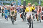 Buck-naked bikers, painted exhibitionists, and nude superheroes abounded at Fremont's annual Solstice
