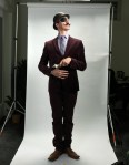 When shooting portraits of a fake villian it's easy to get carried