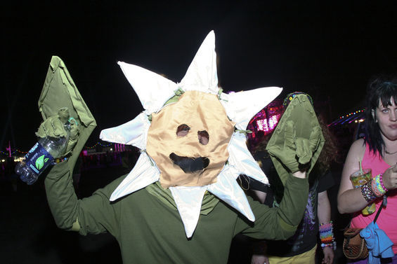 As is fitting for an international electronic music festival, EDC attracts an