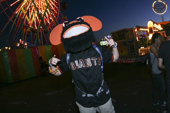 As is fitting for an international electronic music festival, EDC attracts an