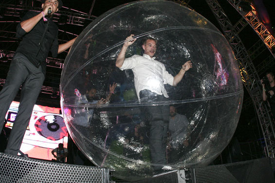 As is fitting for an international electronic music festival, EDC attracts an