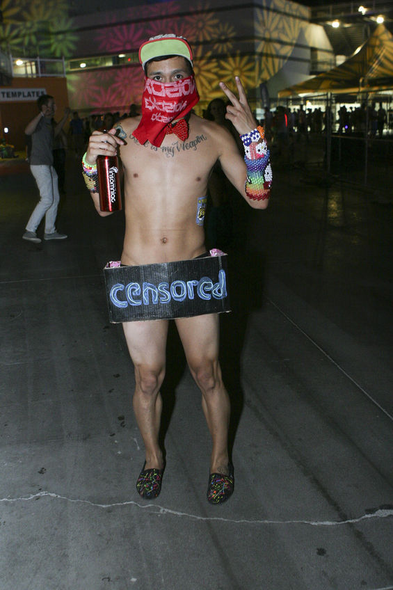 As is fitting for an international electronic music festival, EDC attracts an