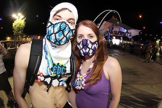 As is fitting for an international electronic music festival, EDC attracts an