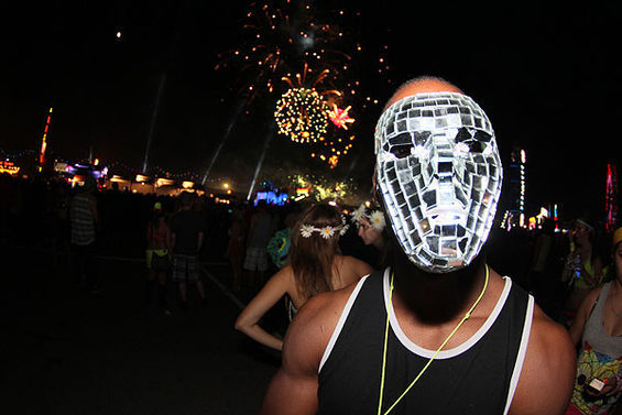 As is fitting for an international electronic music festival, EDC attracts an