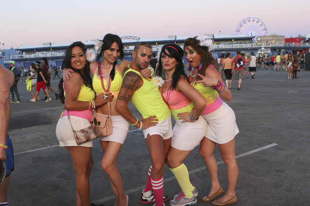 The final day of Electric Daisy Carnival 2012 saw massive crowds come