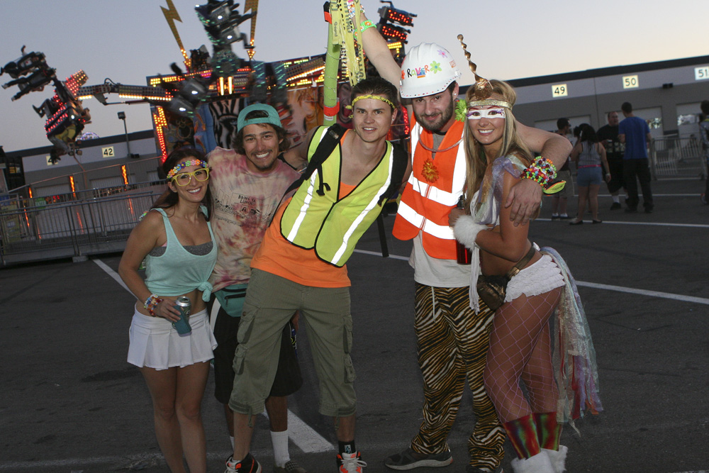 The final day of Electric Daisy Carnival 2012 saw massive crowds come
