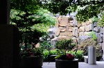 Near Pioneer Square, the private, gated Waterfall Garden Park is a 1977 bequest of the Annie E. Casey Foundation (she the widow of a UPS co-founder), designed by Masao Kinoshita. Open to the public during daytime hours.
