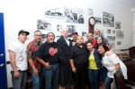 Xico artists at the New Times office in Phoenix. From left, Reggie Casillas, Frank Ybarra, Martin Moreno, Village Voice Media Executive Editor Michael Lacey, Jose Benavides, Ruben Galicia, Cynthia Flores, Zarco Guerrero, Marco Albarran, Annette Sexton-Ruiz and Mary Ann Rodriguez-Veatch.