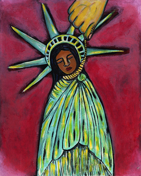 Mary Ann Rodriguez-Veatch, Statue of Liberty.