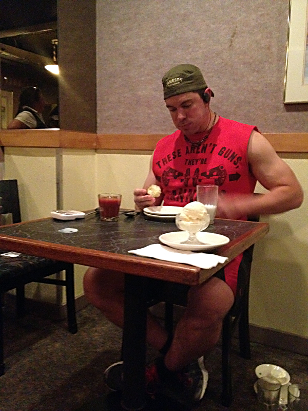 "All the money in the kitchen was riding on Santel becoming the