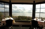 The Manor overlooks Samish Bay, a majestic meeting of shimmeringwater and sky.
