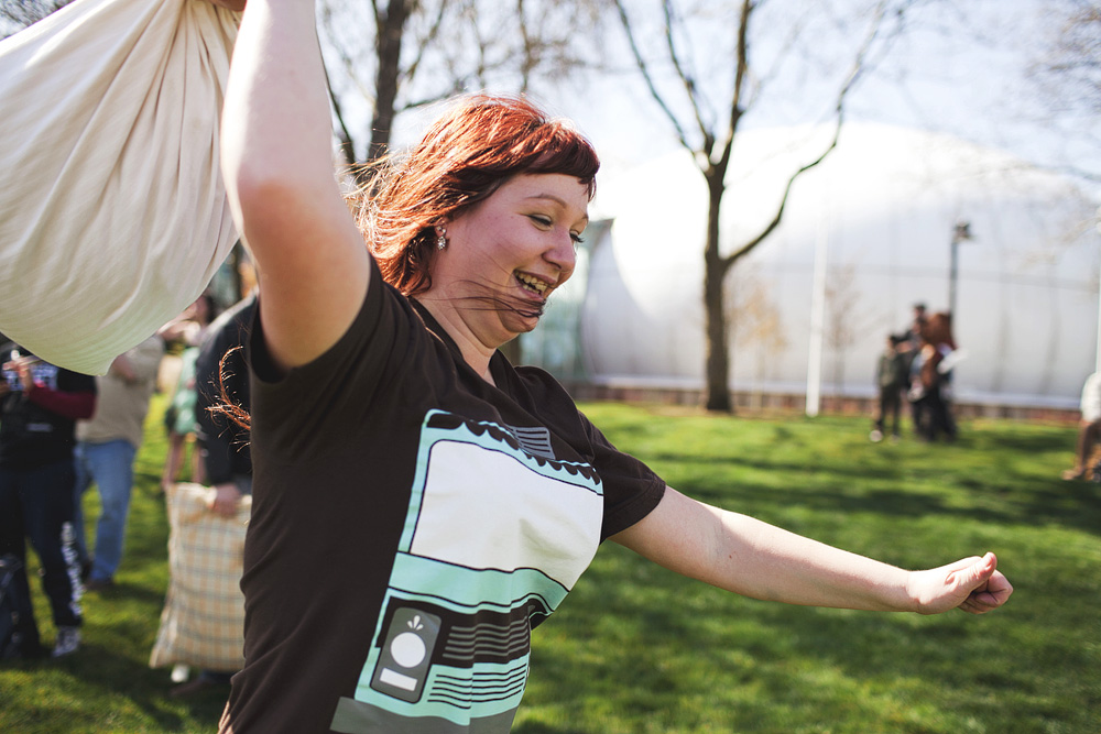 Pillow-warrior friends Russ Garwood, Amir Megmedagic, and Joshua Sacks planned Seattle's International