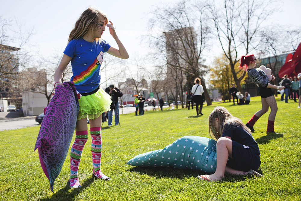 Pillow-warrior friends Russ Garwood, Amir Megmedagic, and Joshua Sacks planned Seattle's International