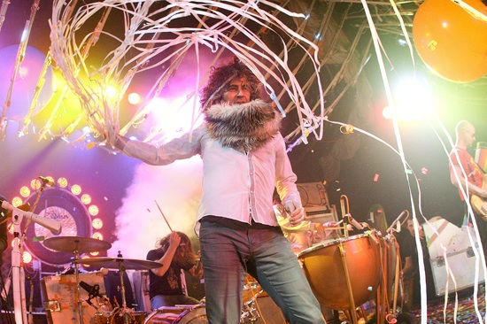 SAN FRANCISCO, CA - FEBRUARY : Musical group The Flaming Lips  performs 'The Soft Bulletin' at Bimbo's 365 Clubm part of the 2012 Noise Pop Festival, on February 21, 2102 in San Francisco, Calif. (Photography by Christopher Victorio / SF Weekly)