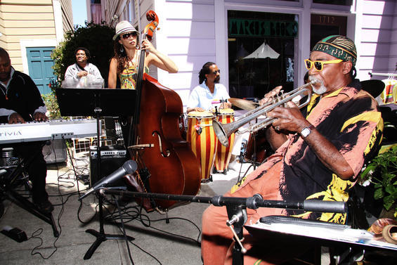 The Fillmore Jazz Festival is the largest free jazz festival on the West Coast. Over 90,000 visitors take in the jazz on Fillmore Street in San Francisco, California every July. This year's festival takes places on July 7-8, 2012.