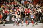 On Saturday, Seattle's all-female roller derby league held its second bout at