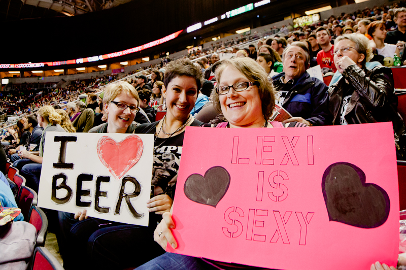 On Saturday, Seattle's all-female roller derby league held its second bout at