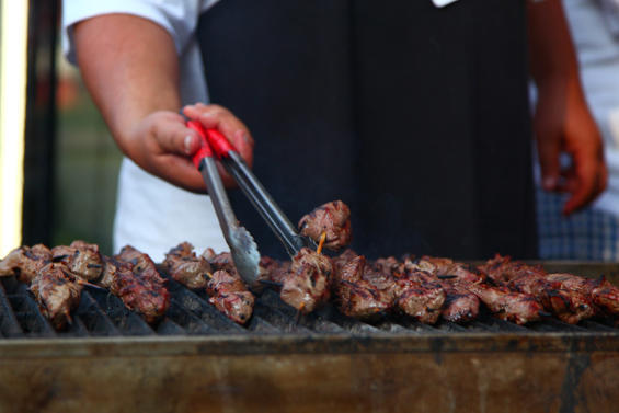 Which is sometimes best realized in cubes. Photographed at Taste of Dallas: Day 2 in July 2011.