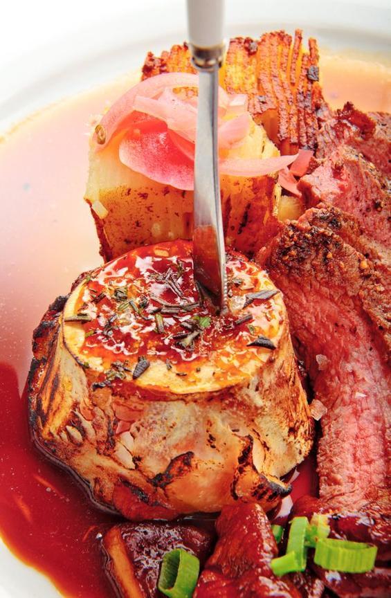 A good steak can make you feel like a million bucks. A flat iron steak from Local Craft Food & Drink Kitchen in Coral Gables, Florida.