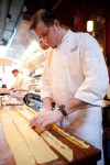 Chef Nathan Lockwood making duck agnolotti.