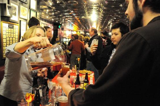 Lovers of chocolate, booze, and each other, showed up for a pre-Valentine's festival of all that is yummy in this world. Chocofest was held at the Pike Brewing Company and featured local artisanal chocolates, beer, wine, whiskey, mead and more.