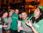 Revelers were out en force during this year's St. Patrick's Day evening at Fado, Owl and Thistle, Kell's, The Dubliner in Fremont, and Conor Byrne in Ballard.