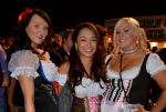 Folks got together a month early to celebrate Oktoberfest.  There is never a wrong time for beer, lederhosen and dirndls.