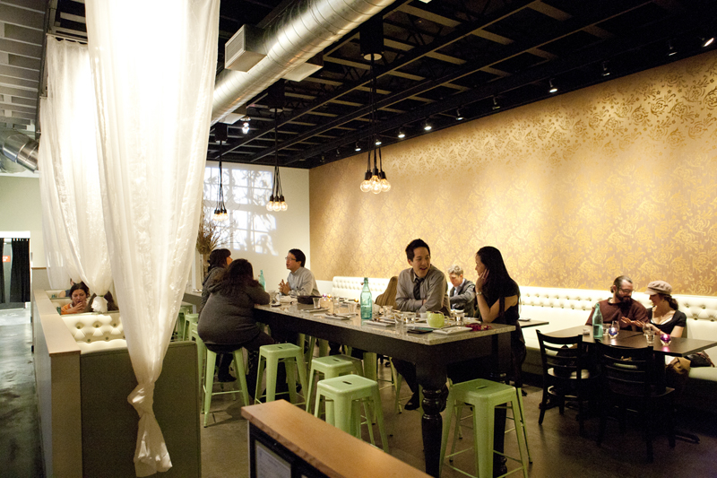 Bako's gorgeous interior.